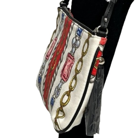 BRIGHTON "Love" Glitter & Go Crossbody Pouch NWT - Picture 2 of 16